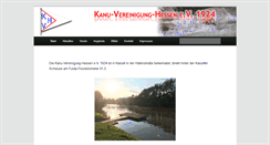 Desktop Screenshot of kvhkassel.de